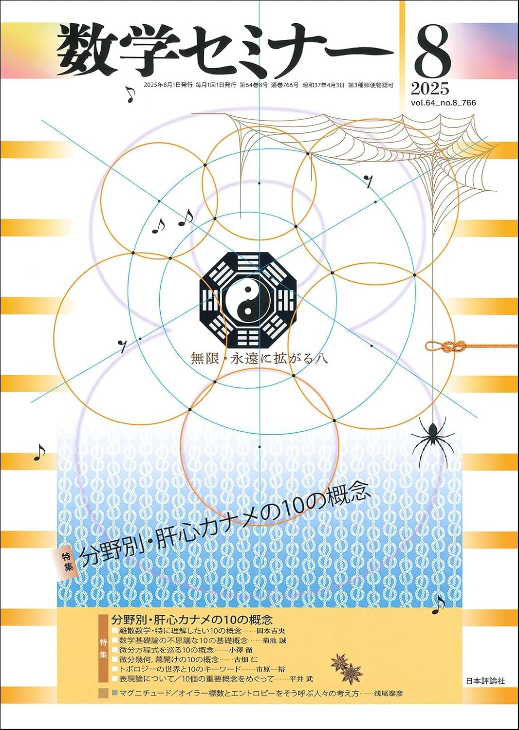 数学セミナー2004  一年分(全12巻) 数学セミナー2021年8月号｜日本評論社